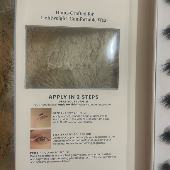 The Heartbreaker Faux-Mink Underlash Clusters - Black - Picture 9 of 10